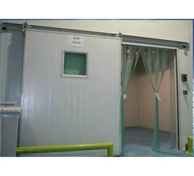 Automatic Sliding PU Sandwich Panel Door for Cold Room in Austrilia